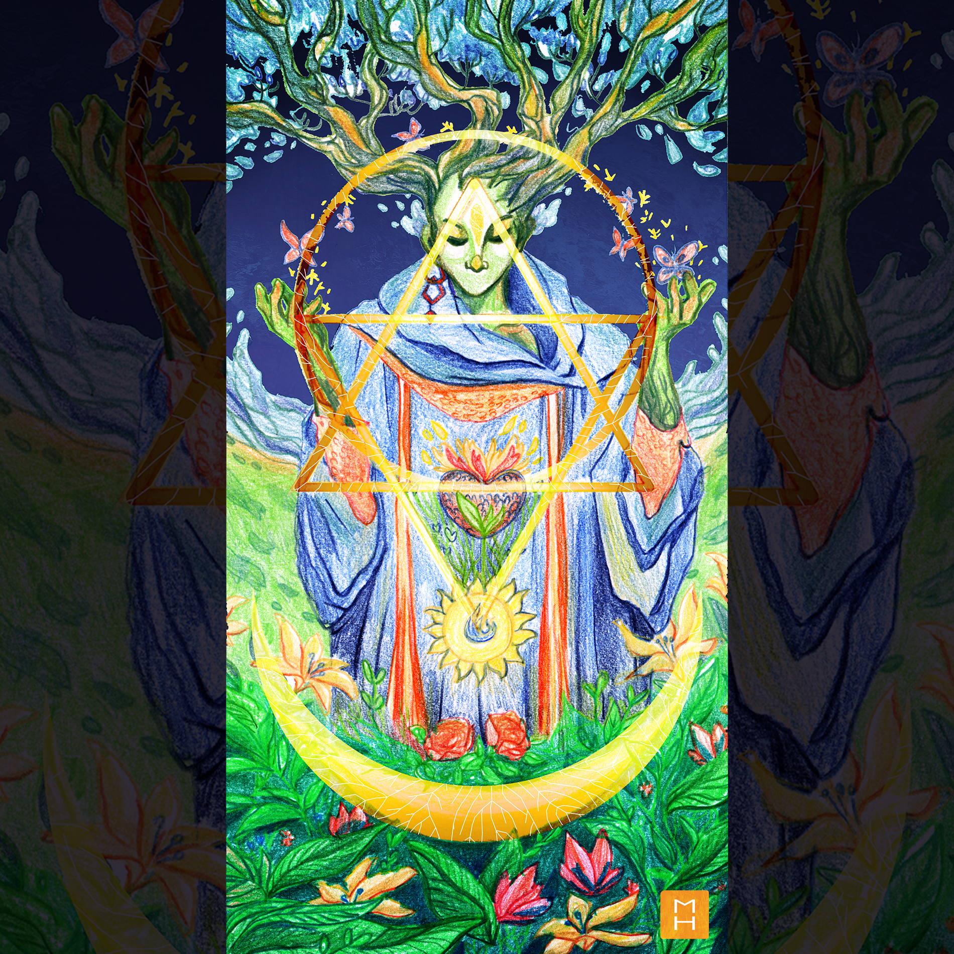 oracle sur les cycles de la vie, réalisé par margot huguet