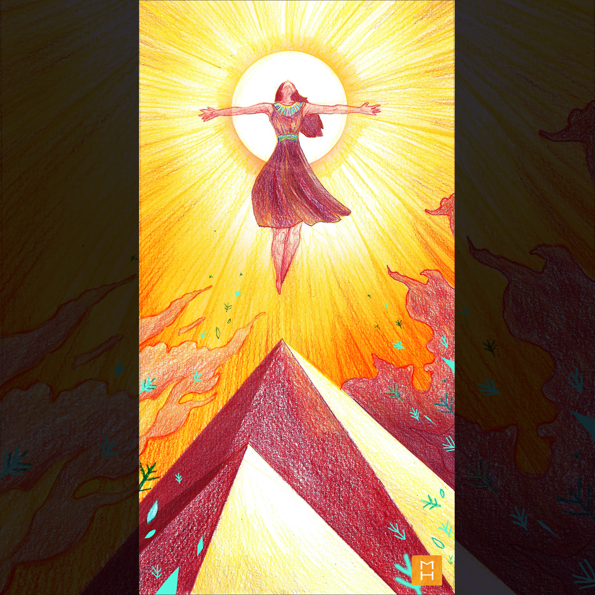 oracle sur les cycles de la vie, réalisé par margot huguet