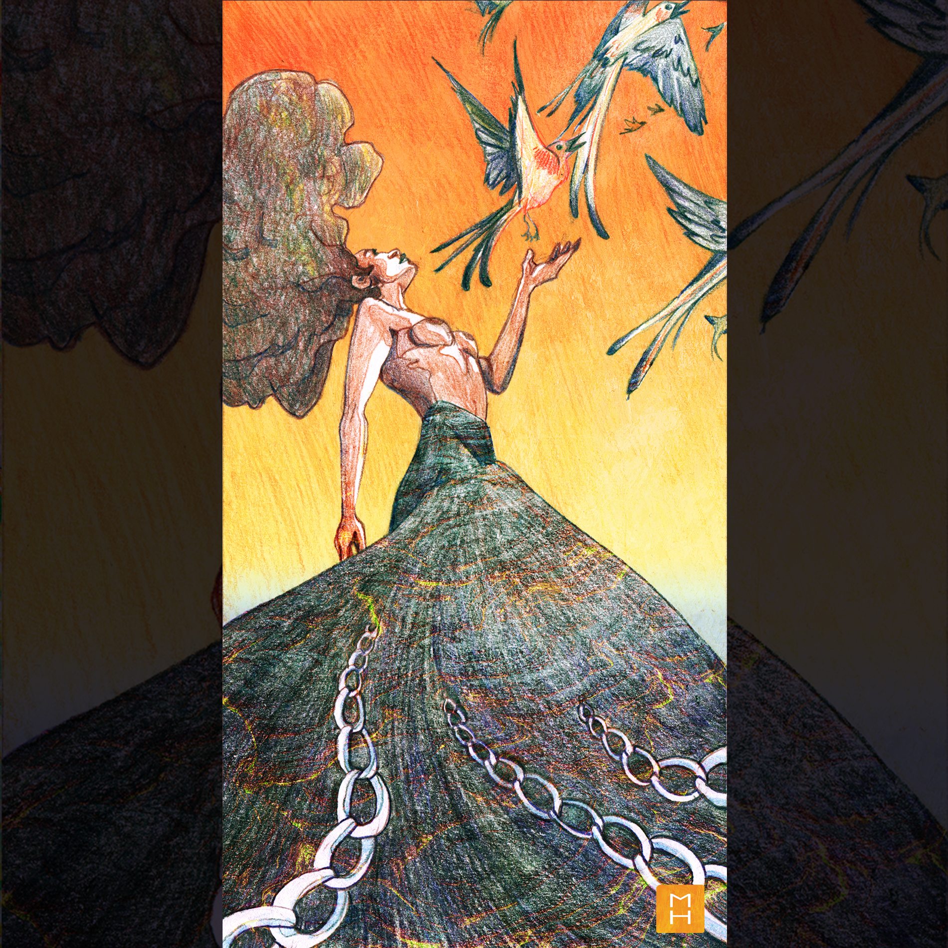 oracle sur les cycles de la vie, réalisé par margot huguet